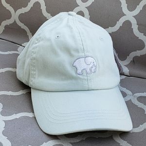 NWT Ivory Ella Mint Ball Cap